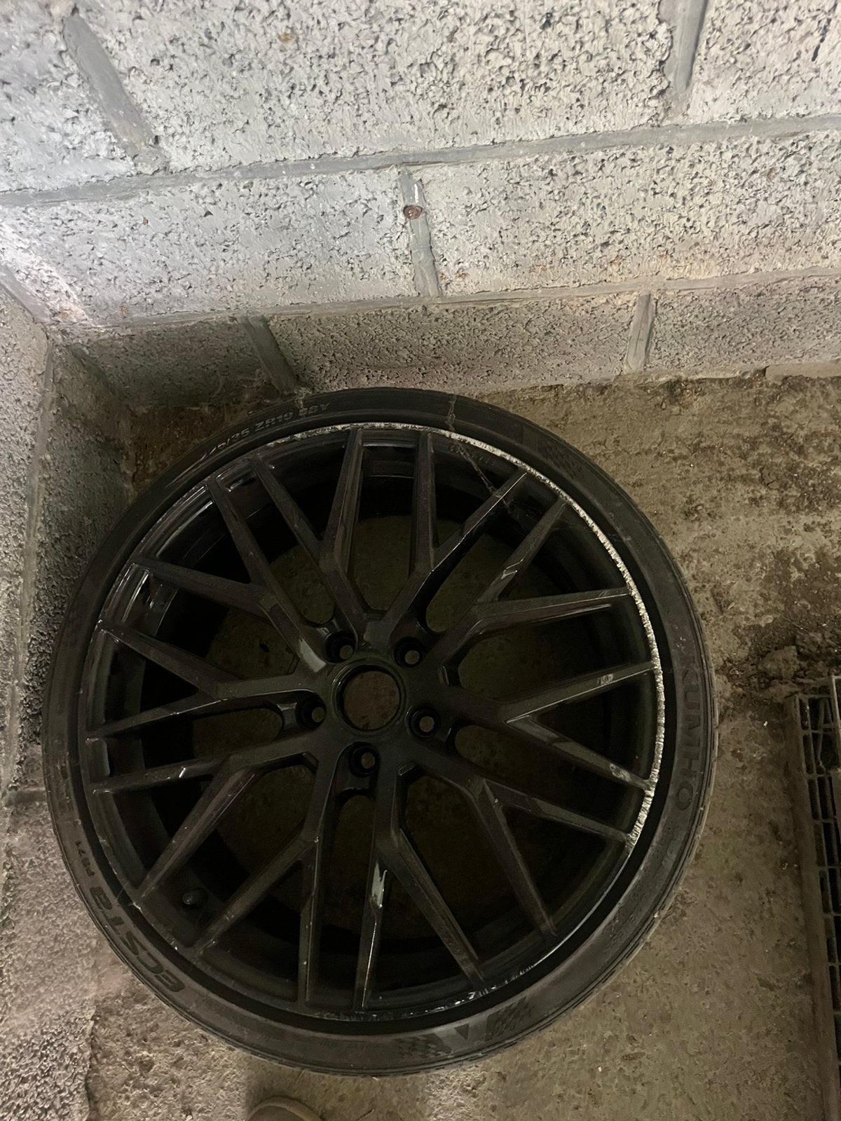 19inch velgen zwart, Auto-onderdelen, Ophalen, 19 inch, Velg(en)