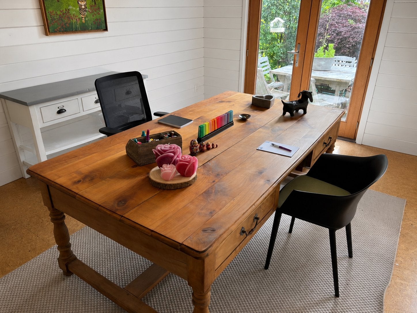Bureau Partenaire bois massif, Enlèvement