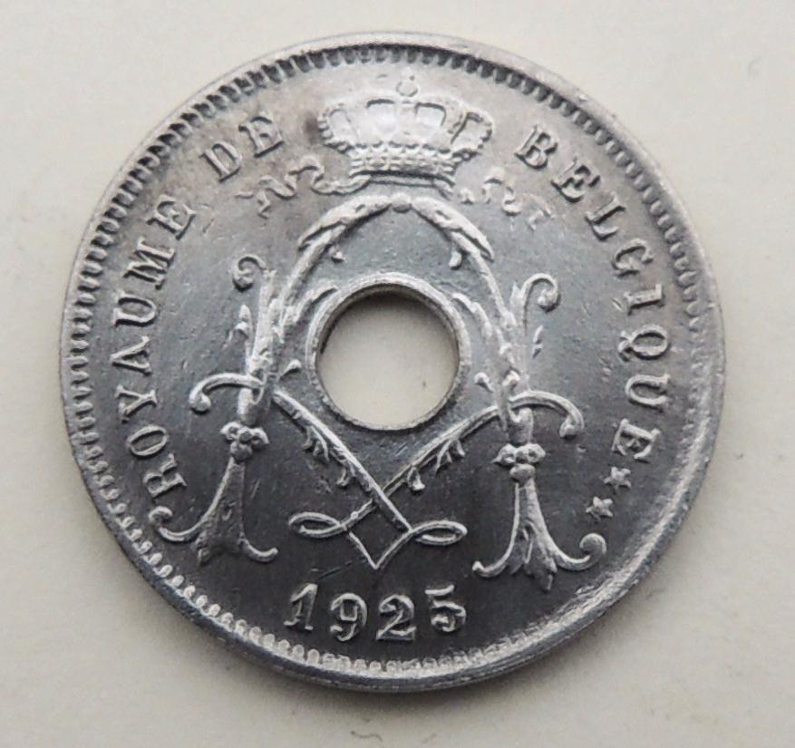 1925 5 centimes Albert 1er en FR, Envoi, Métal, Monnaie en vrac