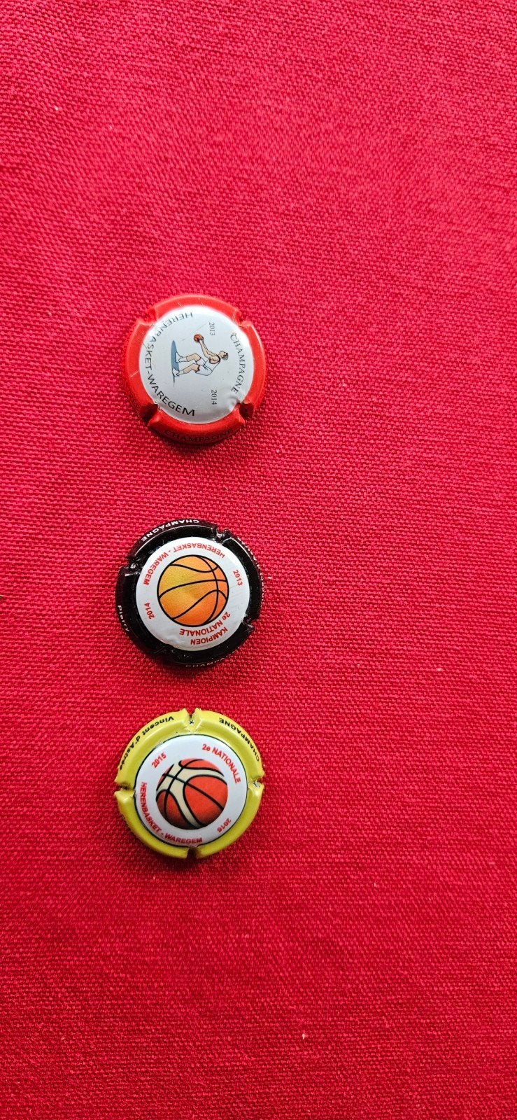 Belgische Champagne capsules, Enlèvement ou Envoi, Champagne