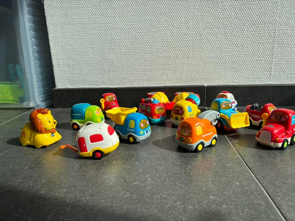 VTech auto’s, Kinderen en Baby's, Ophalen, Gebruikt, 4 tot 6 jaar