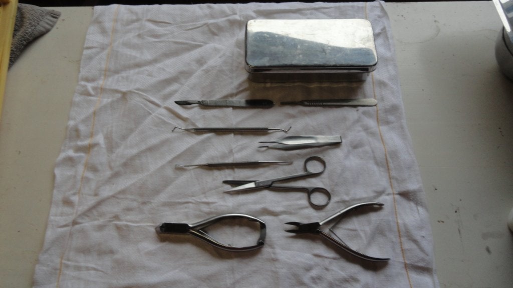 Kiehl solingen nagelkniptangen, Ophalen of Verzenden, Gebruikt, Hand- en Voetverzorging