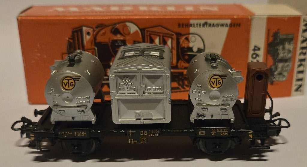 Marklin H0 4625 Wagon container VTG, Hobby & Loisirs créatifs, Enlèvement ou Envoi, Comme neuf, Wagon, Märklin