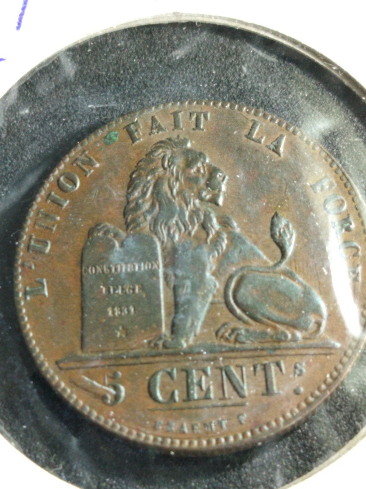 5 c 1851 Leopold 1, Ophalen of Verzenden