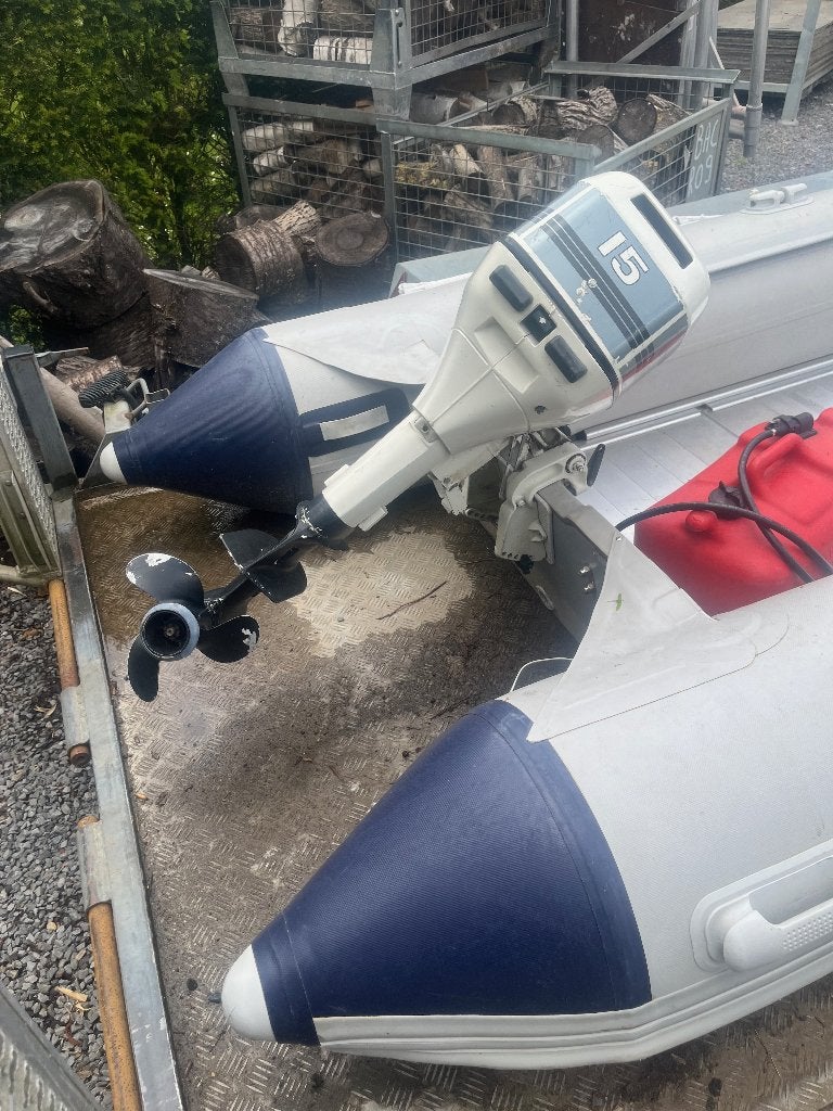 rubberboot rib zodiac opblaasboot, Watersport en Boten, Aluminium, Gebruikt, Ophalen, Overige merken