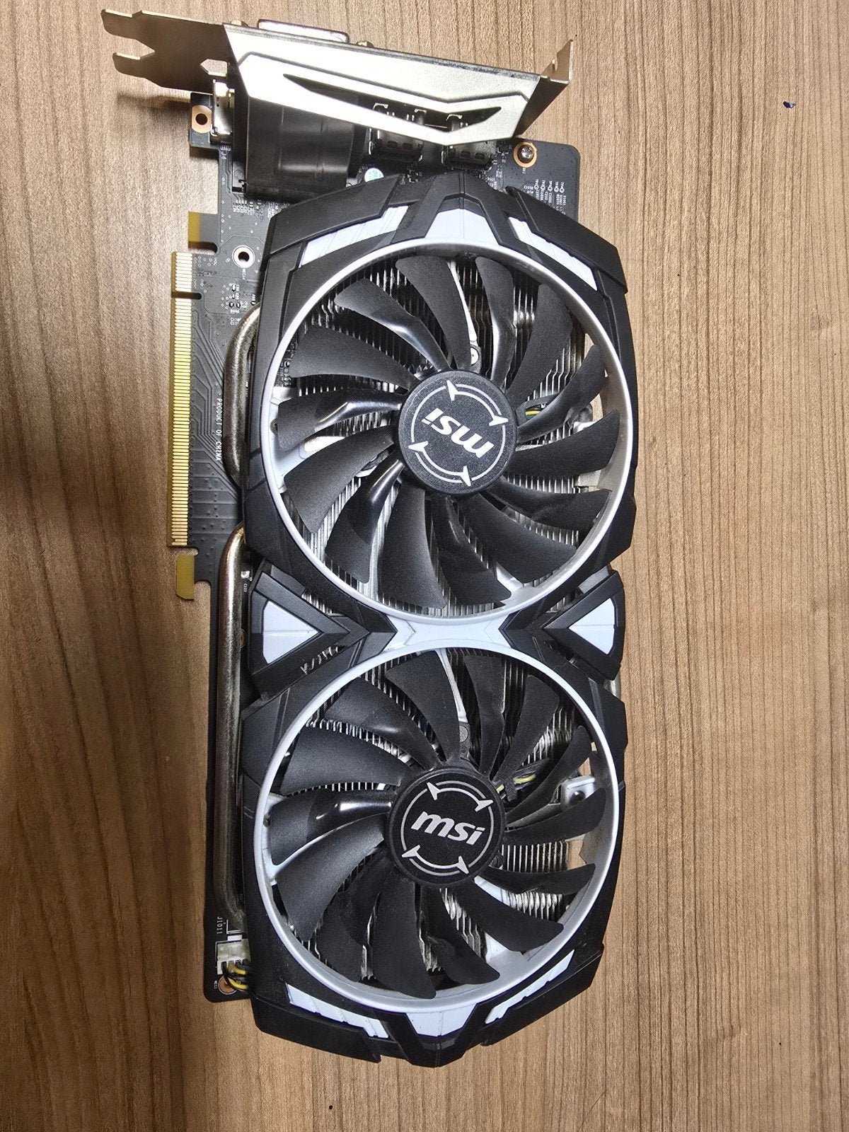 GTX 1060 MSI ARMOR 3G OCV1, Computers en Software, Ophalen, Gebruikt