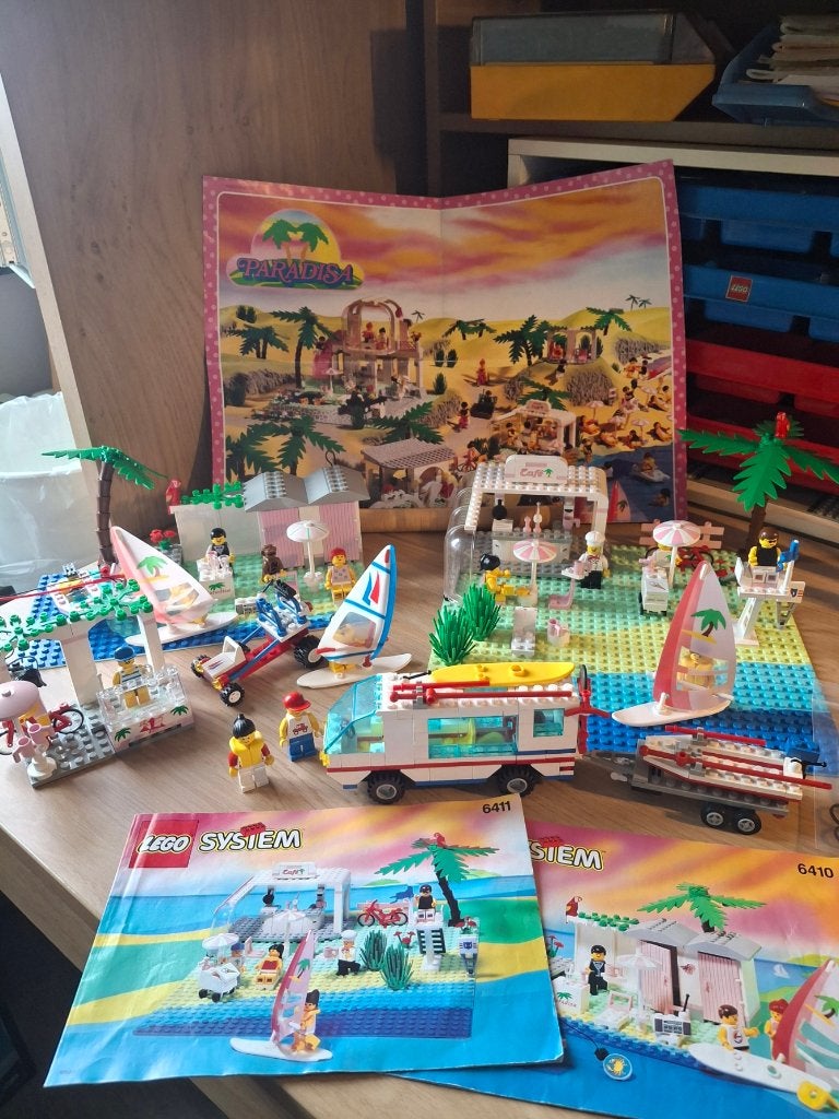 Lego - 6410, 6411 & 6402 Paradisa., City, Lego, Ophalen of Verzenden, Zo goed als nieuw
