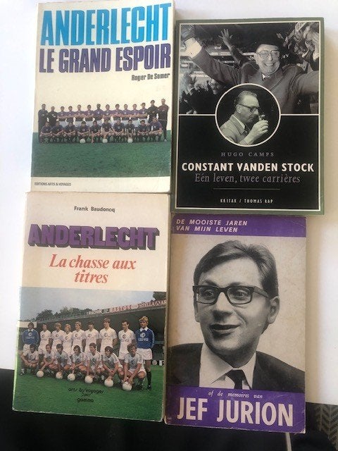 Anderlecht en voetbalboeken, Boeken, Ophalen of Verzenden