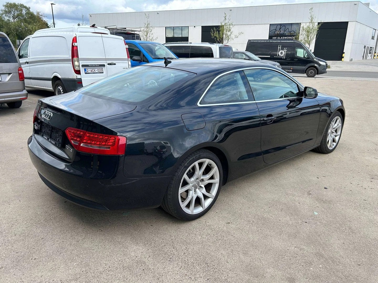 Audi A5 2.0 TDI eerste eigenaar wagen is zeer nette staat de, Auto's, Audi, Gebruikt, Zwart, 4 cilinders, Zwart
