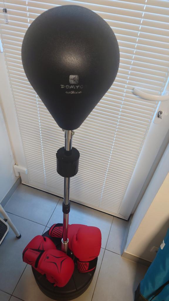 Boksmachine te koop., Sport en Fitness, Ophalen, Bokshandschoenen