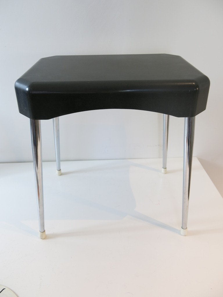 Tabouret vintage en bakélite Vynco Luxe, Enlèvement ou Envoi, Utilisé
