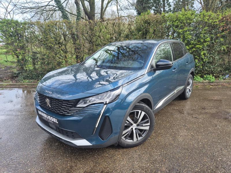 Peugeot 3008 II Allure, Auto's, Peugeot, Automaat, 1199 cc, Blauw, Bedrijf