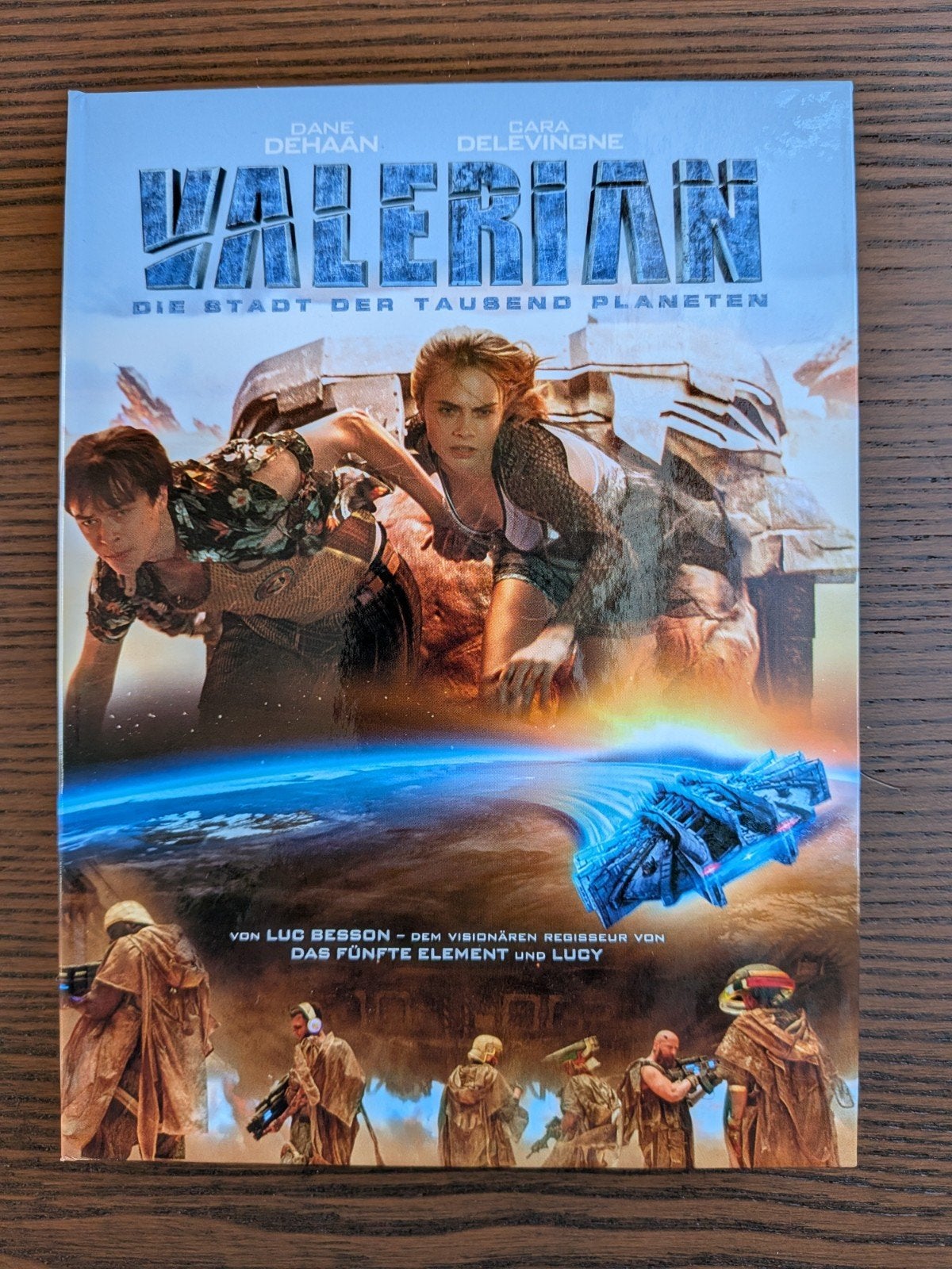 Valérian et la Cité des Mille Planètes 4K mediabook, Enlèvement ou Envoi, Coffret, Science-Fiction et Fantasy, Comme neuf