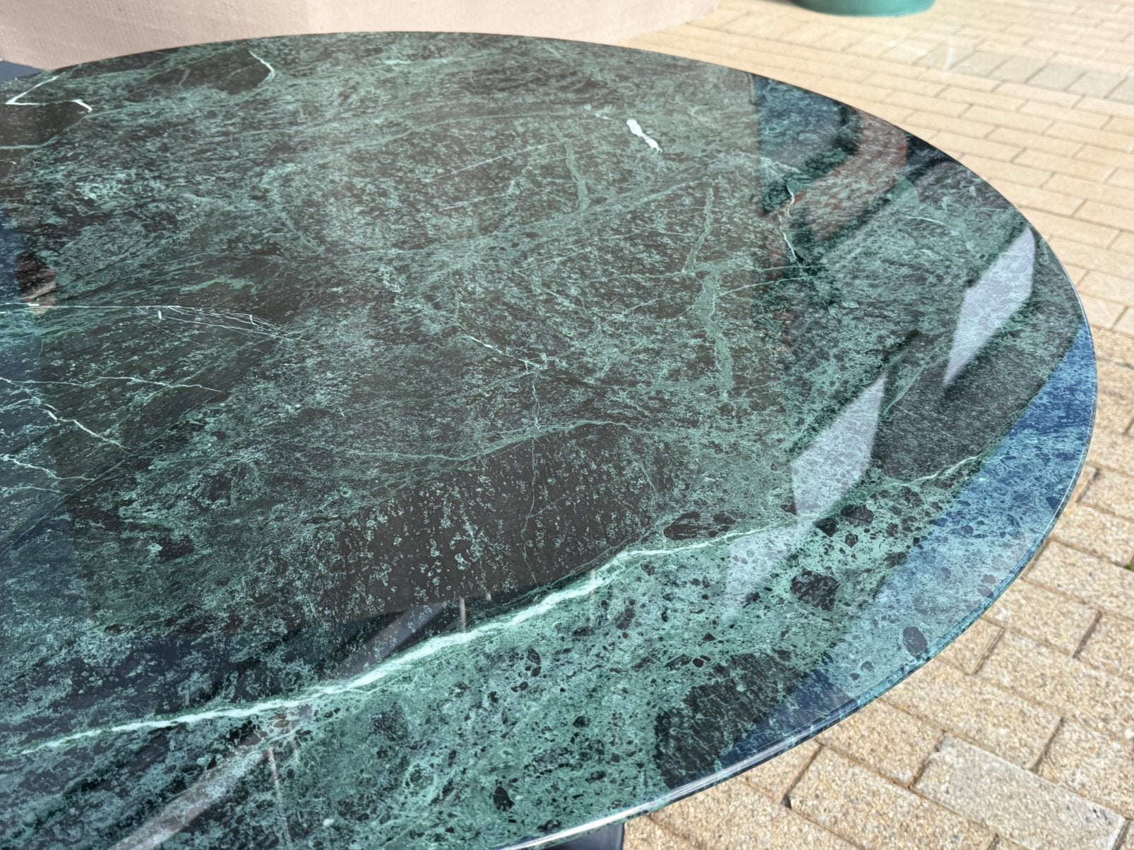 Originele ronde Knoll Tulip eettafel Alpi Verde E. Saarinen, Huis en Inrichting, Ophalen of Verzenden, Vitra togo mah jong ligne roset cor cassina b&b italia artifort