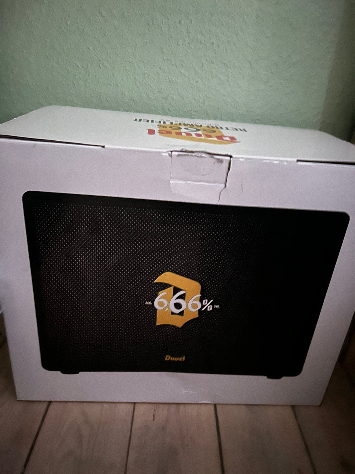 Duvel 666 speaker, Huis en Inrichting, Ophalen of Verzenden, Zo goed als nieuw