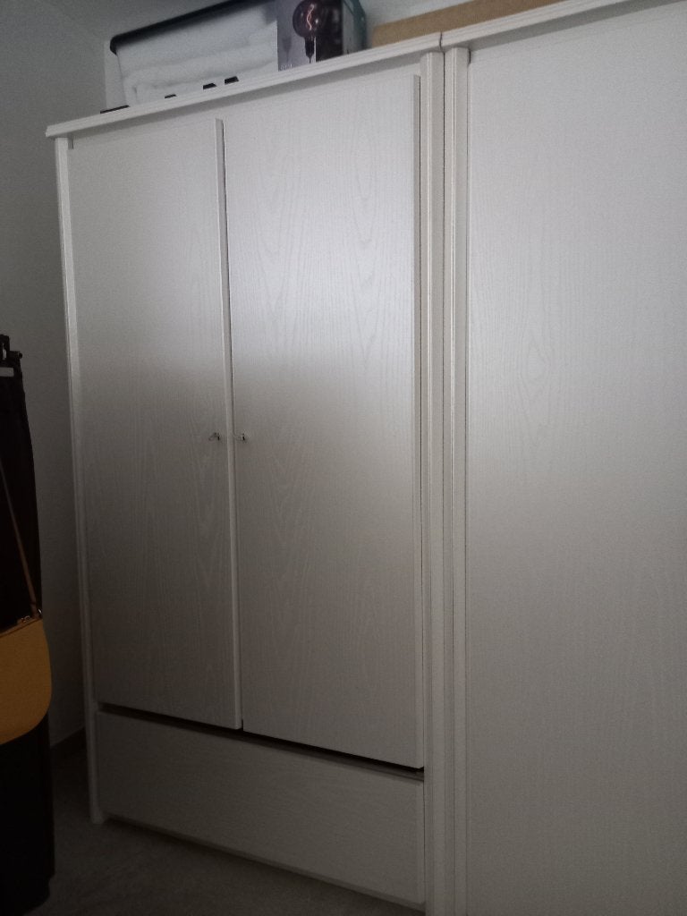 Kleerkast, Huis en Inrichting, Kasten | Kleerkasten, Ophalen, Gebruikt, 100 tot 150 cm, Met lade(s)