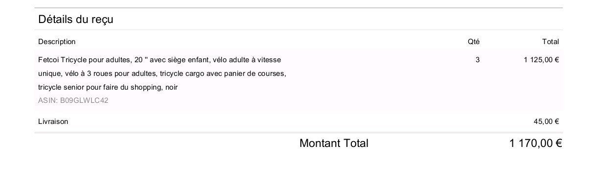 tricycle adulte 20" avec siège enfant, Fietsen en Brommers, Fietsen | Driewielfietsen, Ophalen, Nieuw, Fetcoi