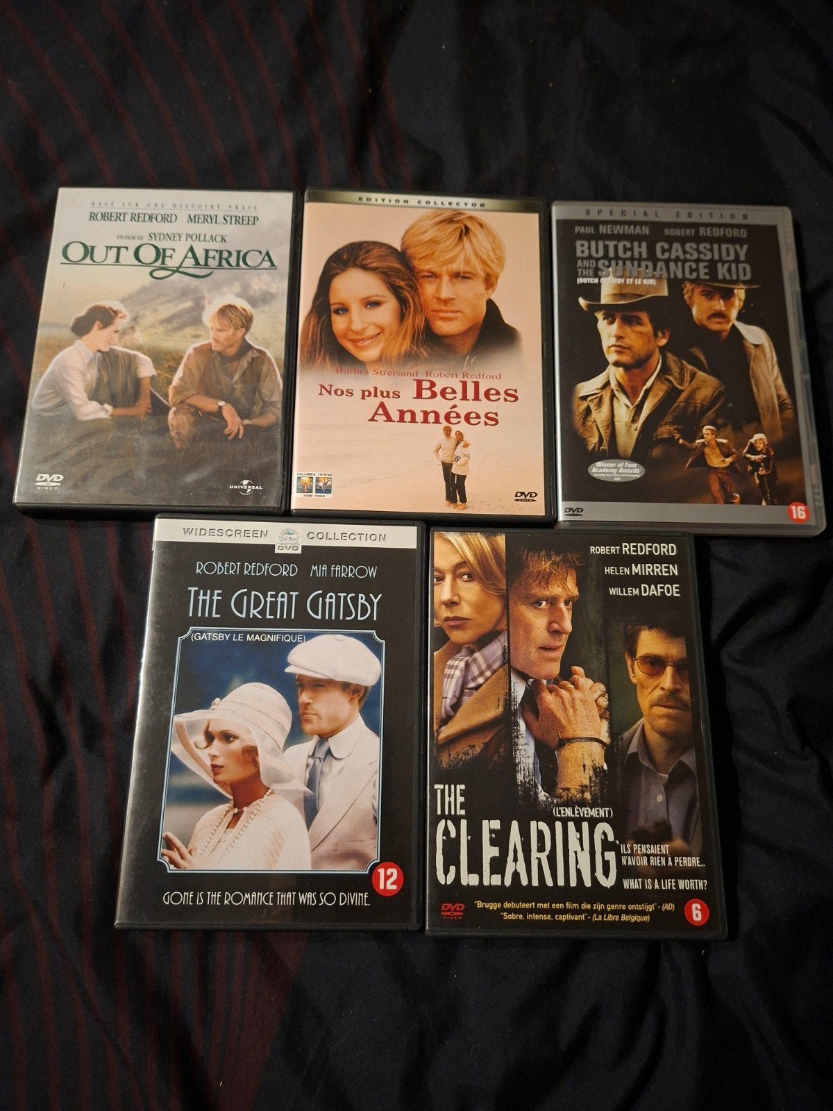 Te koop op dvd De evoluerende lijst van Robert Redford, Vanaf 9 jaar, Actie, Ophalen of Verzenden, Zo goed als nieuw