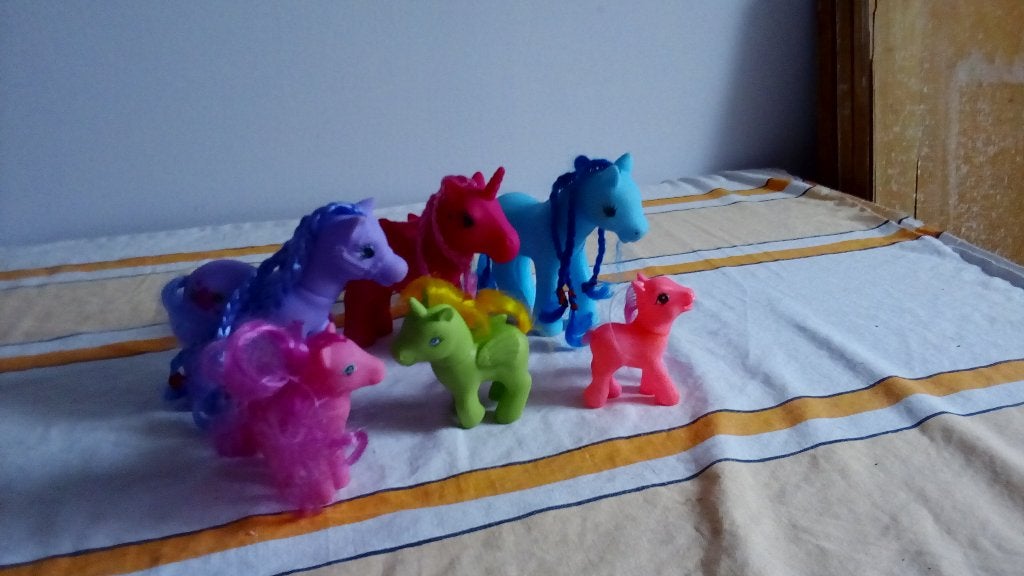 Speelgoed pony’tjes, Ophalen of Verzenden, Gebruikt