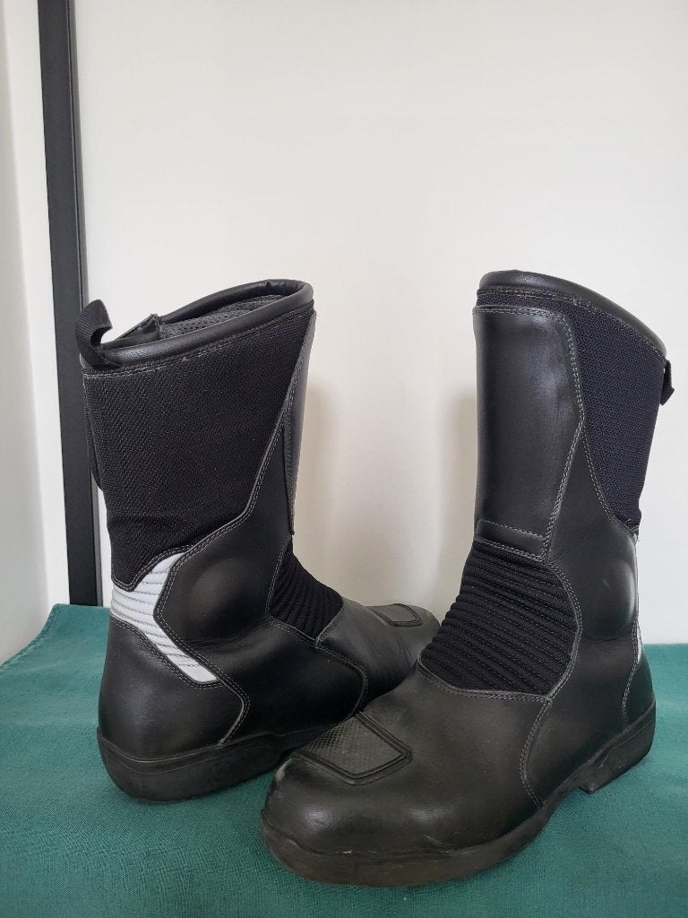 Zwarte BMW Motorlaarzen maat 42, Heren, Laarzen, Tweedehands, Ophalen