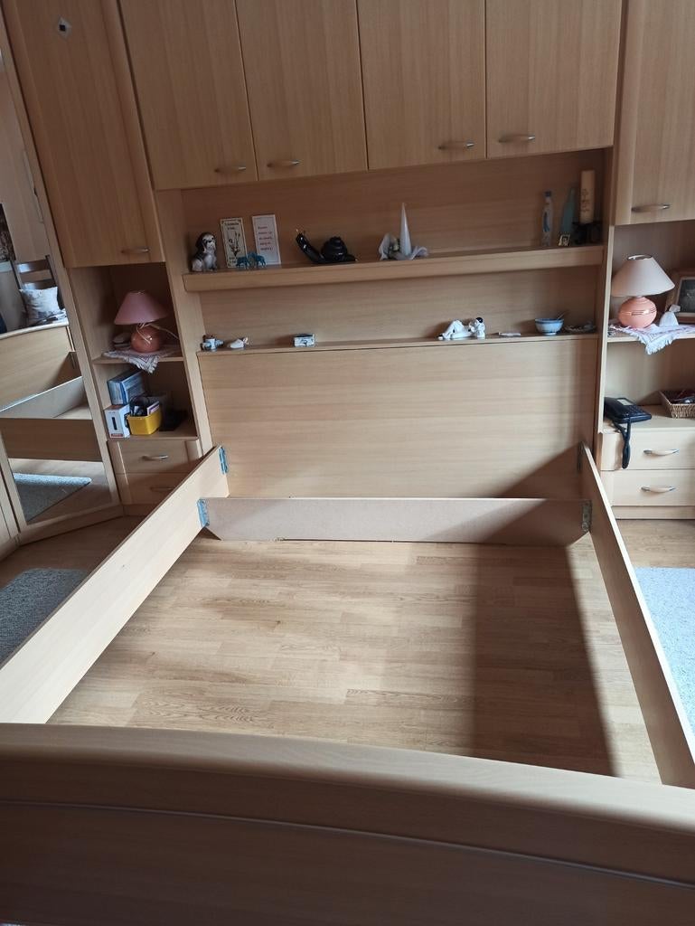 GRATIS - Slaapkamer, Huis en Inrichting, Ophalen, Gebruikt, Tweepersoons, 160 cm