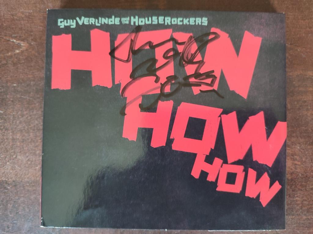 CD : GUY VERLINDE ET LES HOUSEROCKERS - COMMENT A SIGNÉ, Enlèvement ou Envoi, Comme neuf, Blues