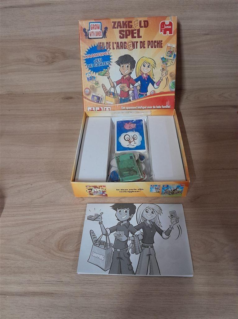 Zakgeld spel - kaartspel - s3488, Hobby en Vrije tijd, Verzenden, Zo goed als nieuw