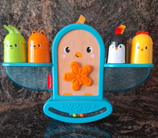 Fisher Price: Balanceer- stapel speelgoed, Enlèvement ou Envoi, Comme neuf, Construction
