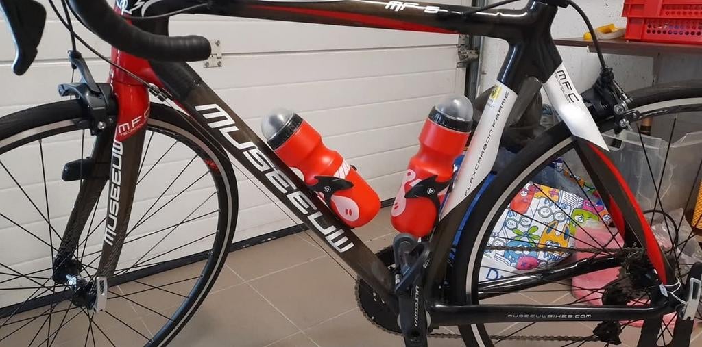 Koersfiets full carbon ultegra museeuw xl, Fietsen en Brommers, Ophalen
