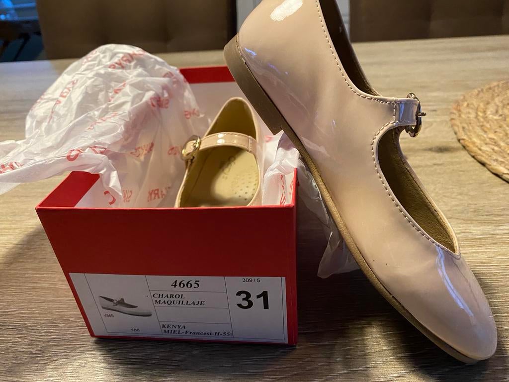 Communieschoenen maat 31 Clarys, Kinderen en Baby's, Ophalen, Meisje, Schoenen, Nieuw