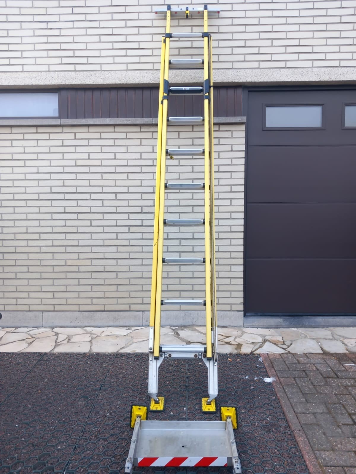 Branach ladder, Ophalen
