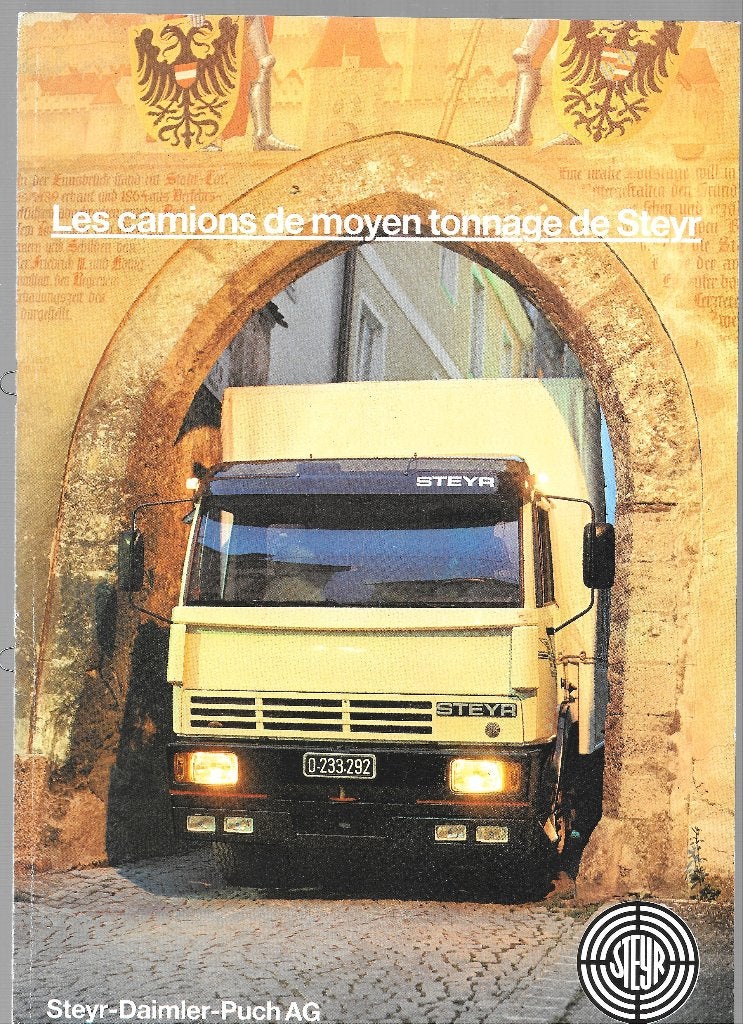 CAMIONS DE TONNAGE MOYEN STEYR, Enlèvement ou Envoi, Comme neuf, Autres marques