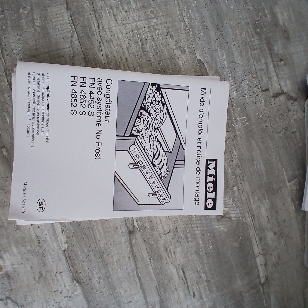 Congélateur miele, Electroménager, Congélateur, 160 cm ou plus, Enlèvement, Ne fonctionne pas