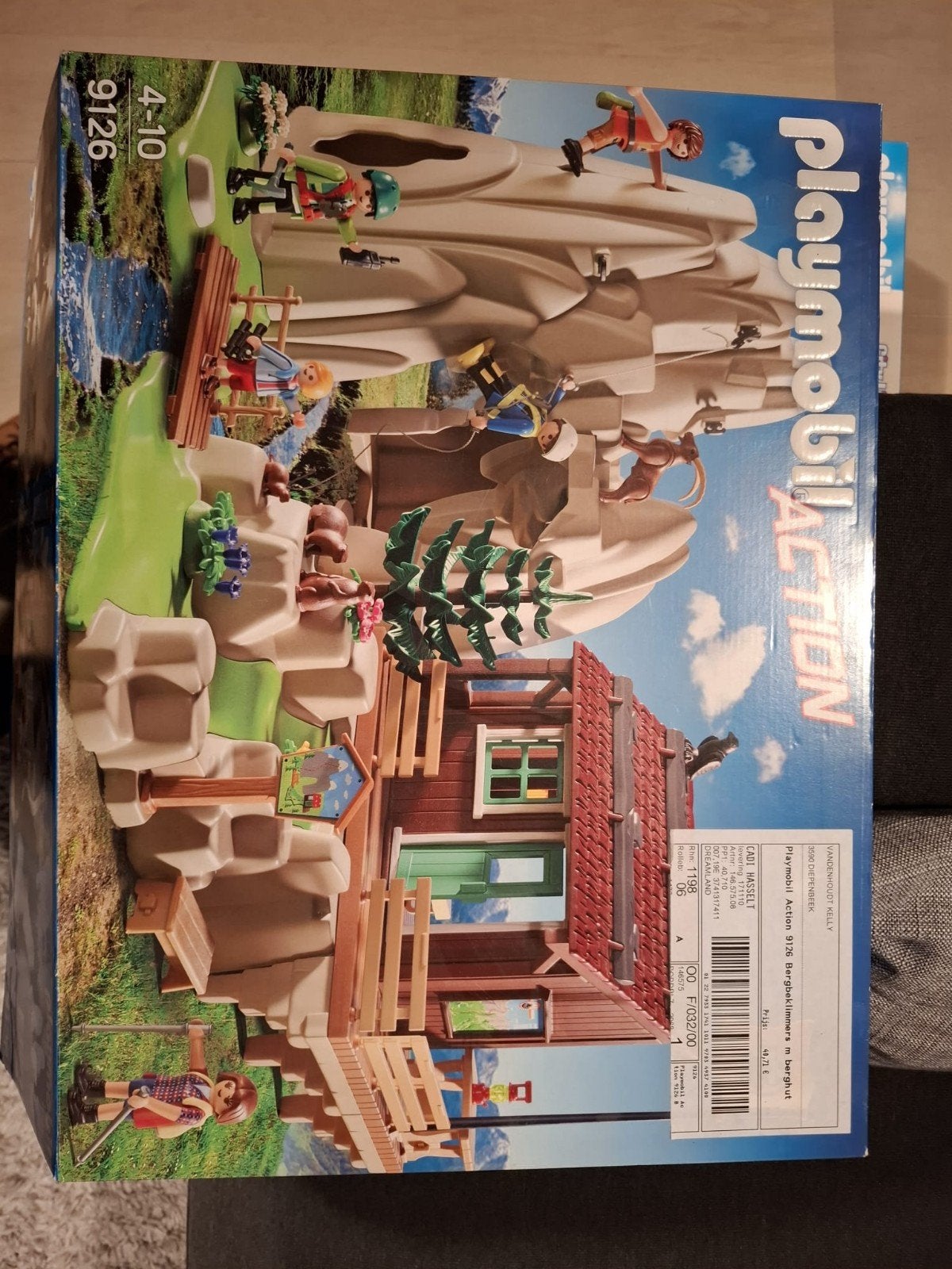 playmobil 9126 - bergbeklilmershut, Autres séries, Comme neuf, Autres types, Kit complet