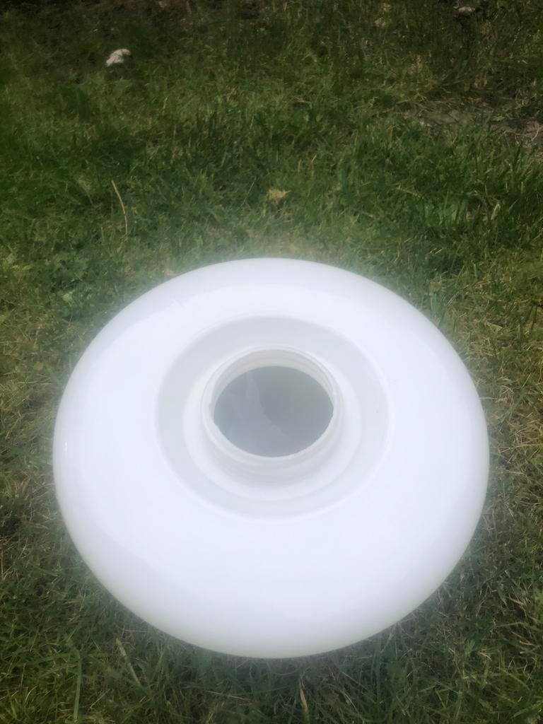 plafondlamp, Ophalen, Zo goed als nieuw, Glas, Tijdloos