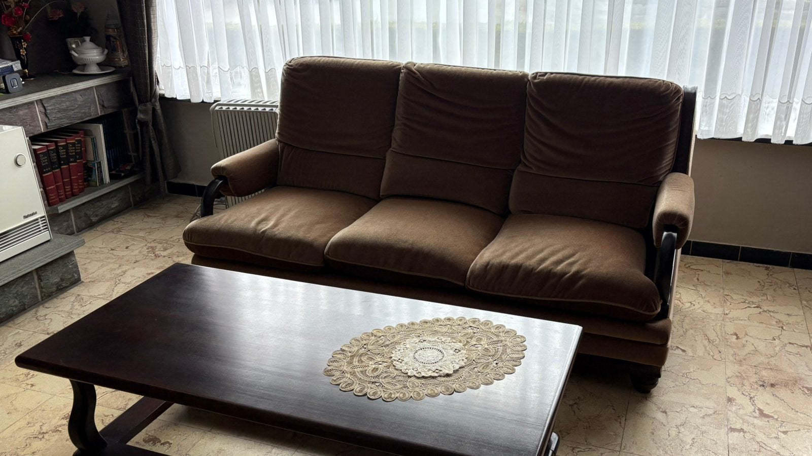 Salon + salontafel, Huis en Inrichting, Ophalen, Zo goed als nieuw