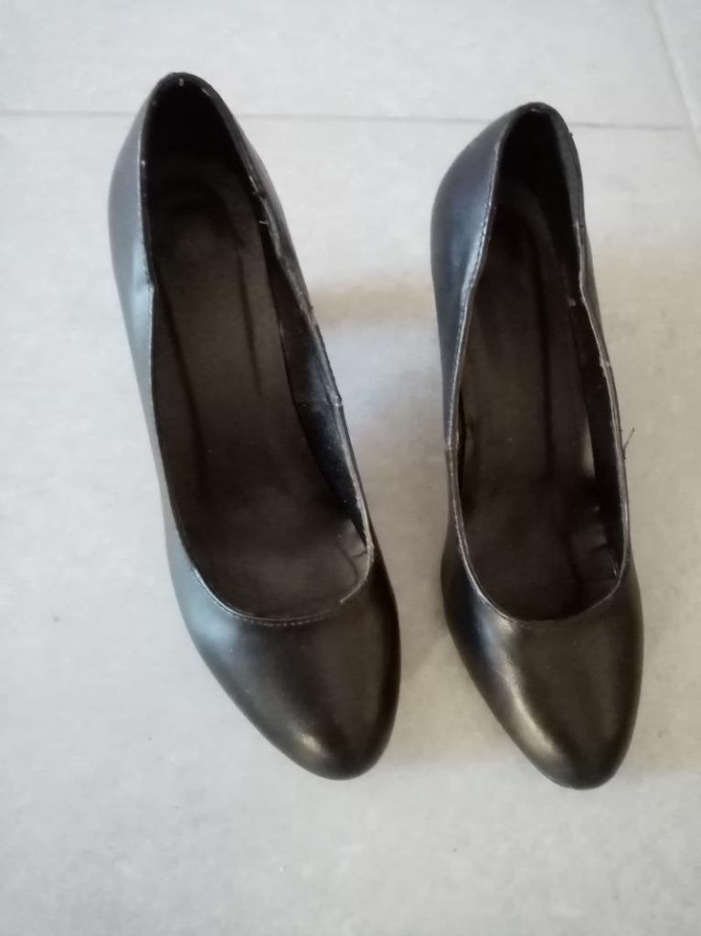 zwarte pumps hakschoenen , maat 39, Neuf, Enlèvement ou Envoi, Escarpins, Noir