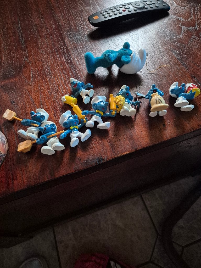 Smurfen, Collections, Schtroumpfs, Enlèvement ou Envoi, Comme neuf, Différents Schtroumpfs, Poupée, Figurine ou Peluche
