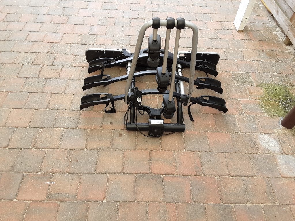 Fietsendrager, Auto diversen, Fietsendragers, Ophalen, 3 fietsen of meer, Gebruikt, Brede banden