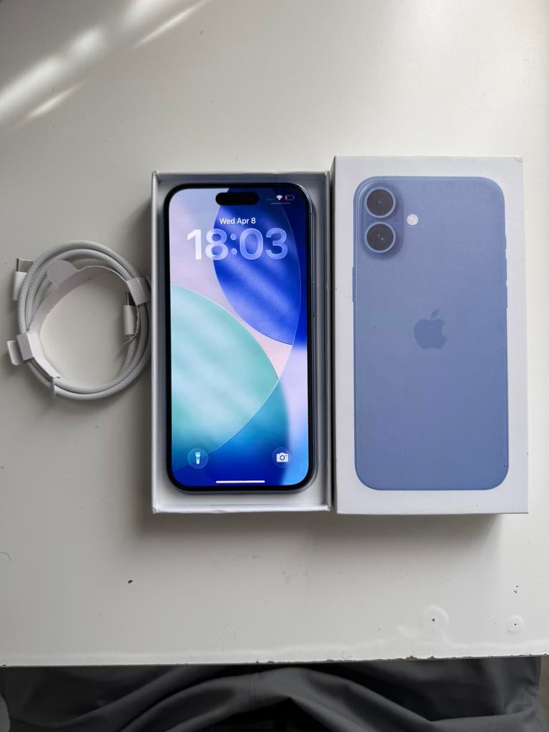 iPhone 16 128 Go, Enlèvement, Comme neuf, 128 GB, IPhone 16