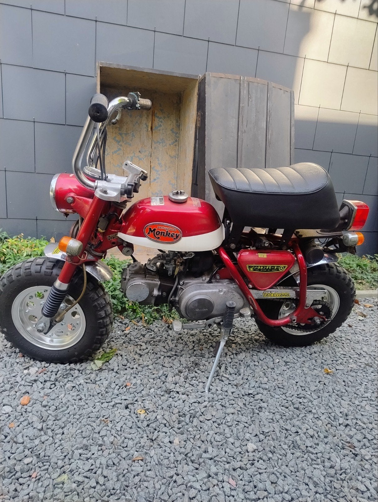 Honda monkey A50 .bwj 1971 origineel en mechanisch top, Fietsen en Brommers, Brommers | Honda, Ophalen