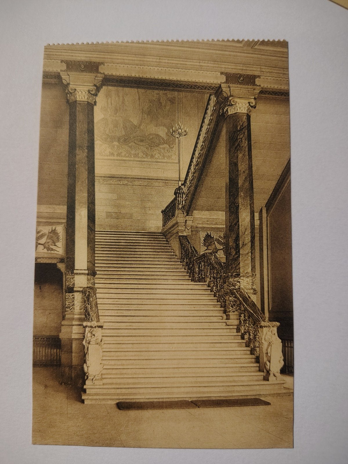 Palais des fêtes du zoo d'Anvers - Escalier., Enlèvement ou Envoi, Anvers