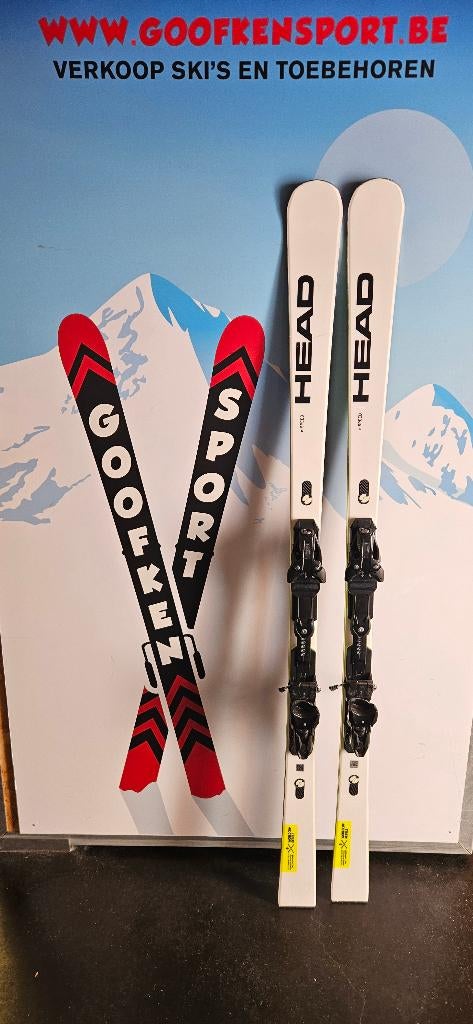 HEAD WC REBELS E-SPEED 175 CM 250€ TOPCONDITIE, 160 tot 180 cm, Ophalen of Verzenden, Zo goed als nieuw, Head