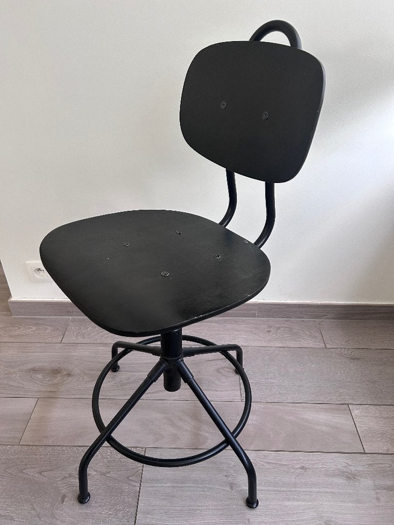 Bureaustoel, Huis en Inrichting, Bureaustoelen, Ophalen, Zo goed als nieuw, Zwart, Bureaustoel