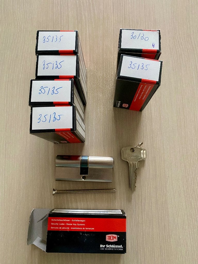 Cilindersloten, Ophalen, Nieuw