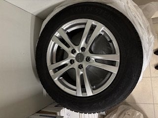 Te koop: winterbanden met alu-velgen: uitstekende conditie!, Autos : Pièces & Accessoires, Pneus et Jantes, Véhicule de tourisme