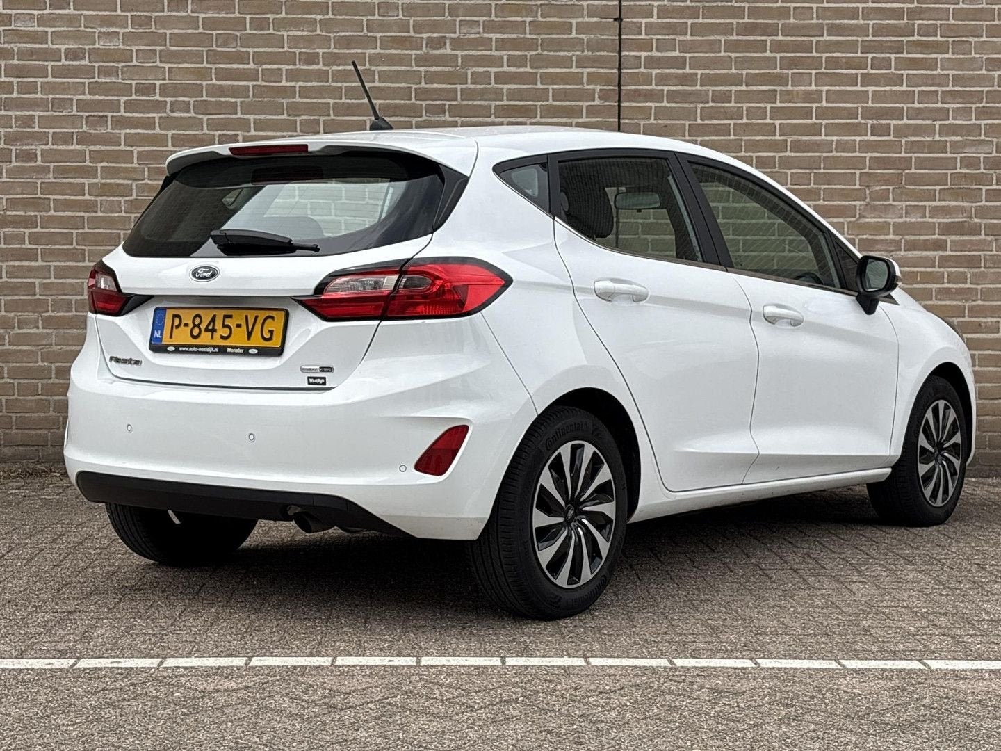 Ford Fiesta 1.0 EcoBoost Hybrid Titanium | € 5.750,- NETTO!, Auto's, Wit, Bedrijf, Handgeschakeld, Fiësta