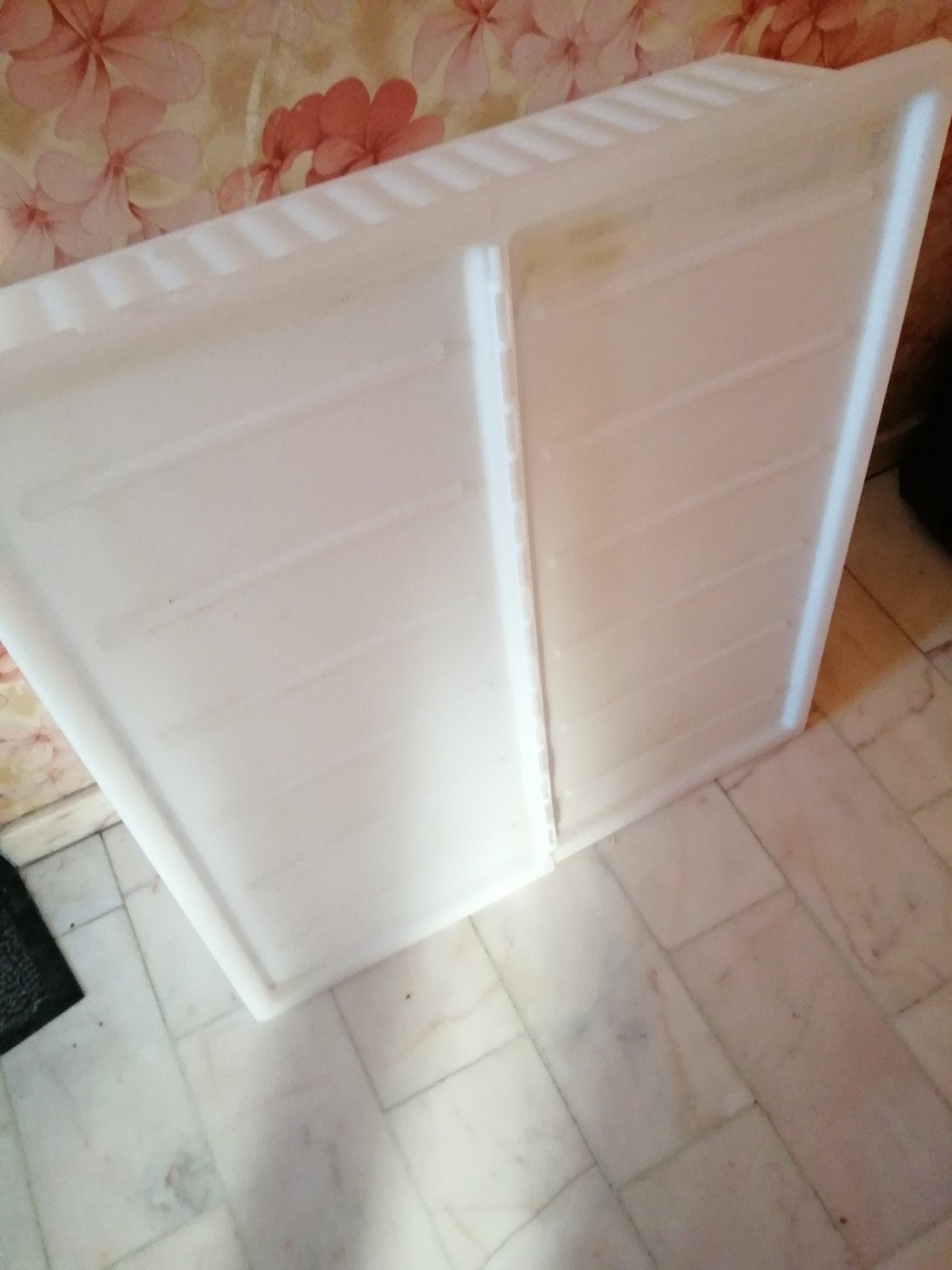 Boite de rangement avec couvercle blanc pour dessous lit, Enlèvement