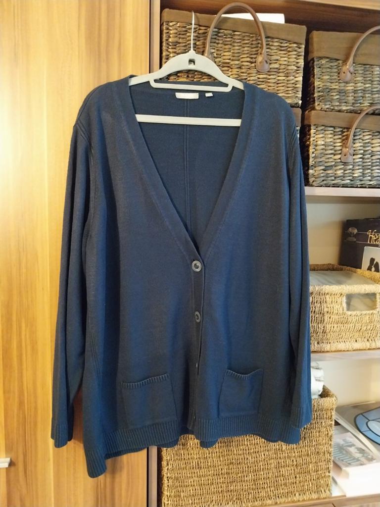 Donkerblauwe gilet RABE maat 48, Kleding | Dames, Grote Maten, Ophalen of Verzenden