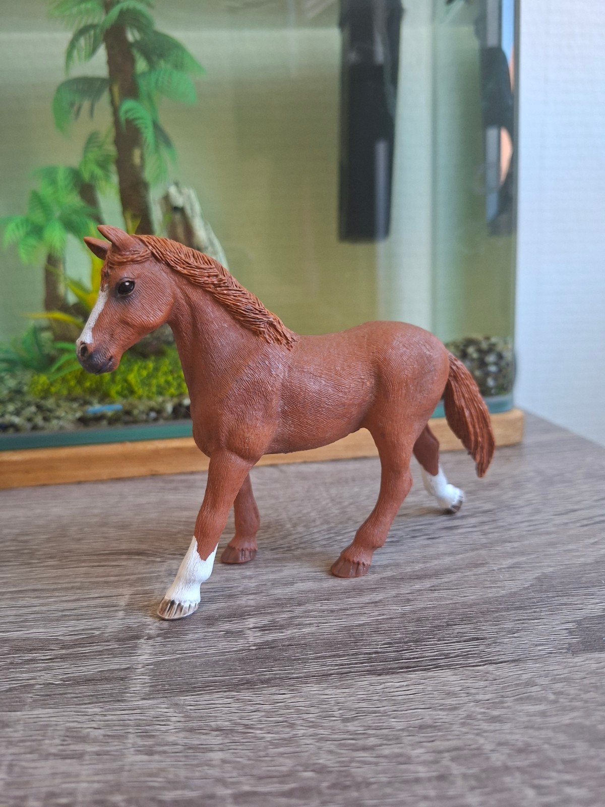 Schleich figurine jument